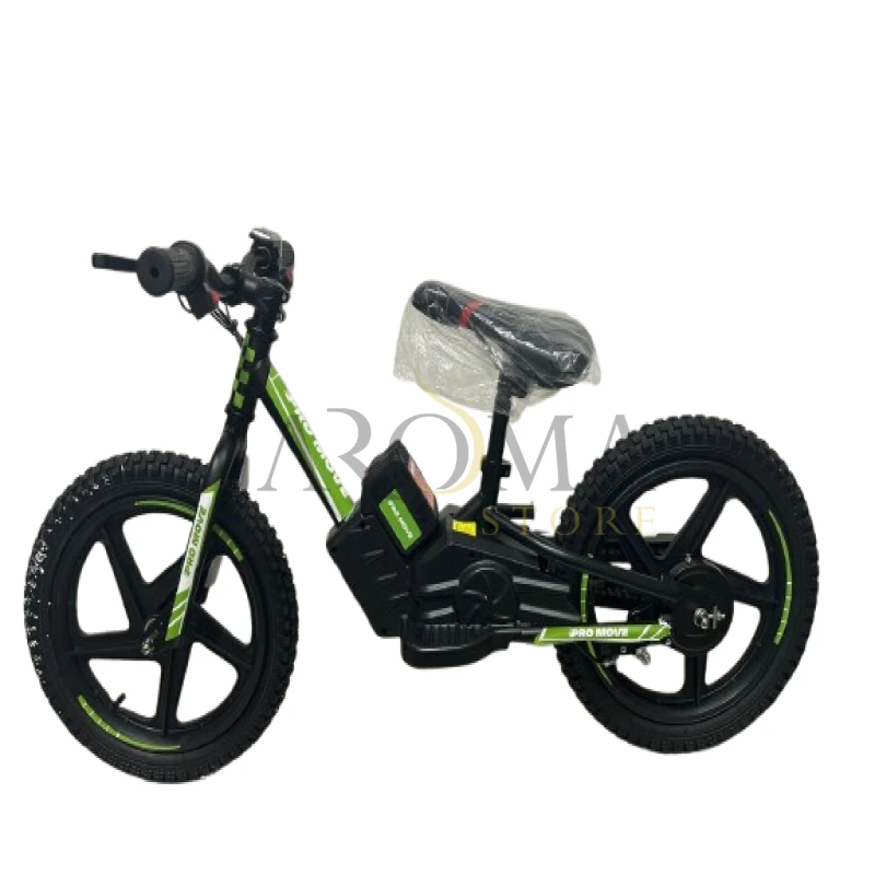 Mini Bicicleta Eletrica PM-6300 Verde de 200W