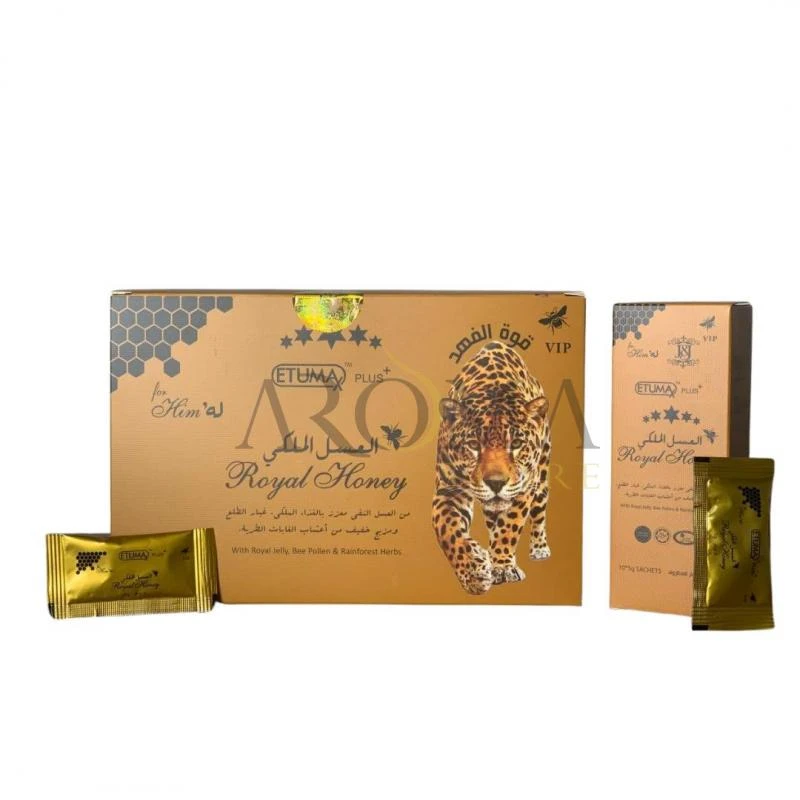 Mel Estimulante Etumax Plus Dourado 10 Saches x 5 GR