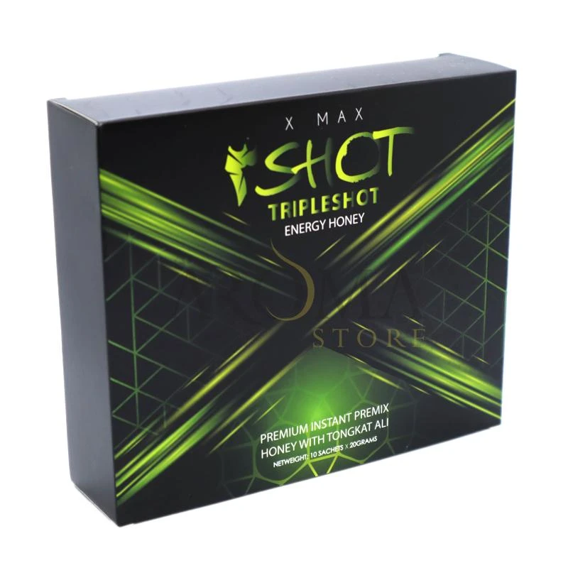 Mel Estimulante TripleShot Max 10 Saches x 20 GR