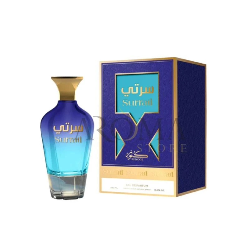 Perfume Kunooz Sarrah Eau de Parfum Masculino 100ML