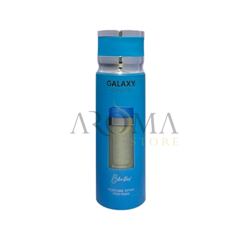 Spray Corporal Perfumado Galaxy Blue Blood Feminino 200ml