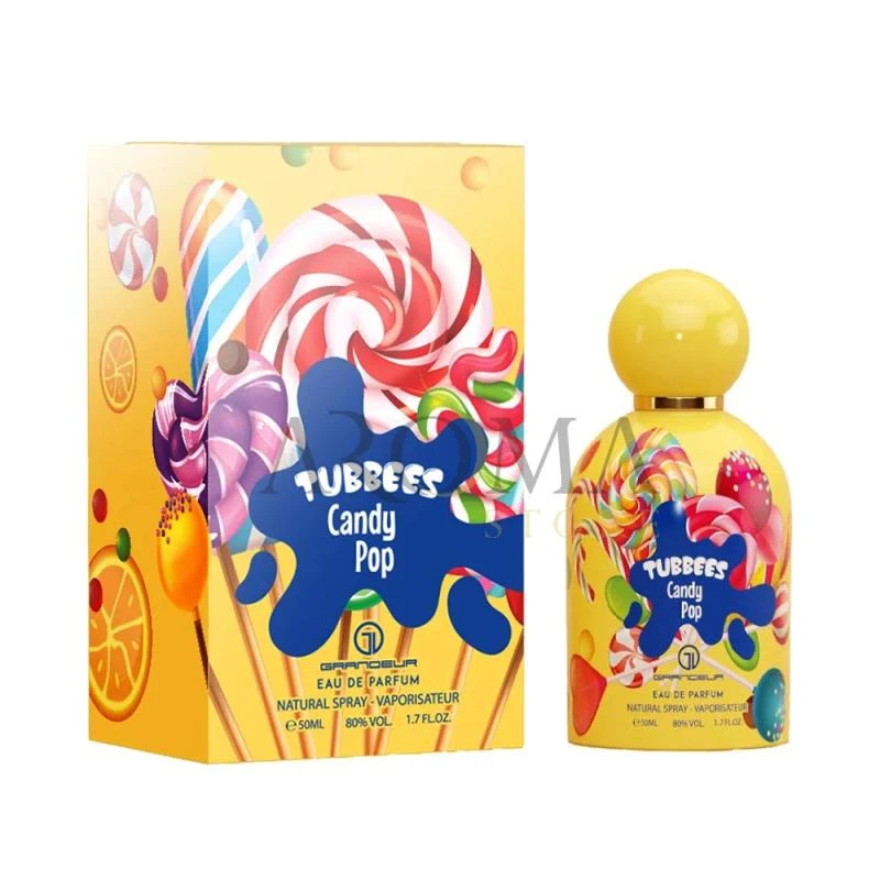 Perfume Infantil Grandeur Tubbees Candy Pop EDP Unissex 50ml