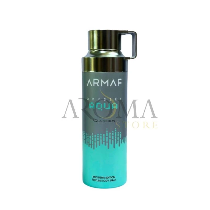 Spray Corporal Perfumado Armaf Odyssey Aqua Masculino 200ML