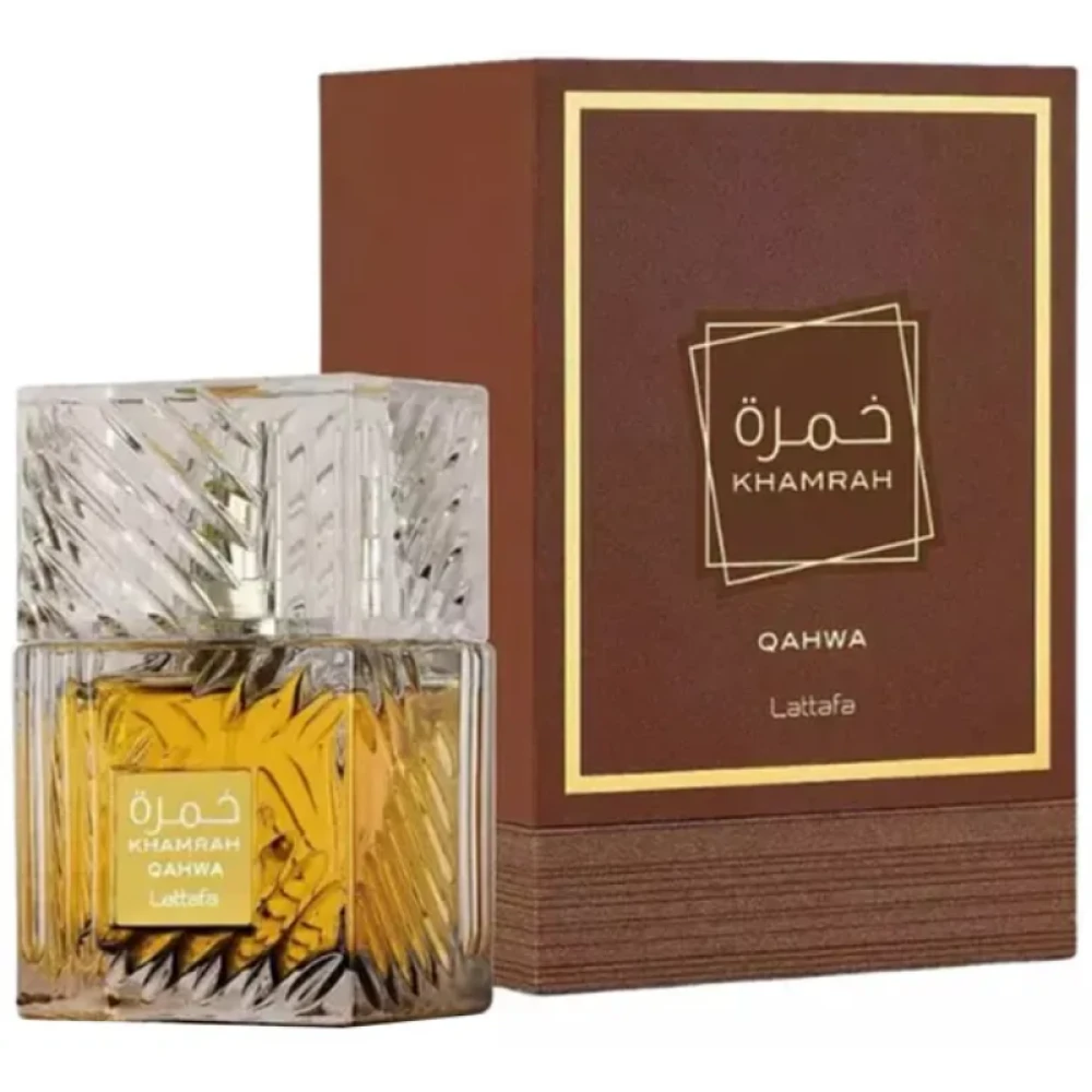 Perfume Lattafa Khamrah Qahwa EDP Unissex 100ml