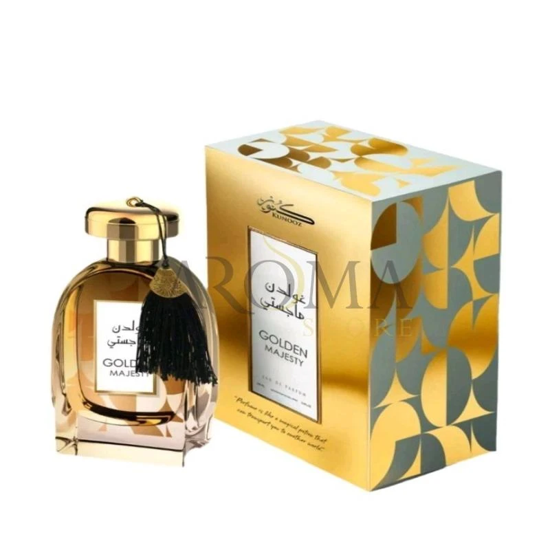 Perfume Kunooz Golden Majesty Eau De Parfum Feminino 100ML