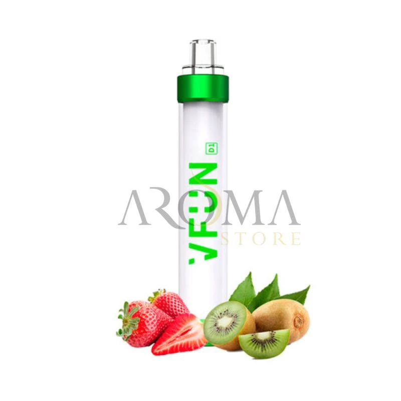 Vaper Descartavel Quawins Vfun D1 Strawberry Kiwi 1000 Puffs - 50MG - 3ML