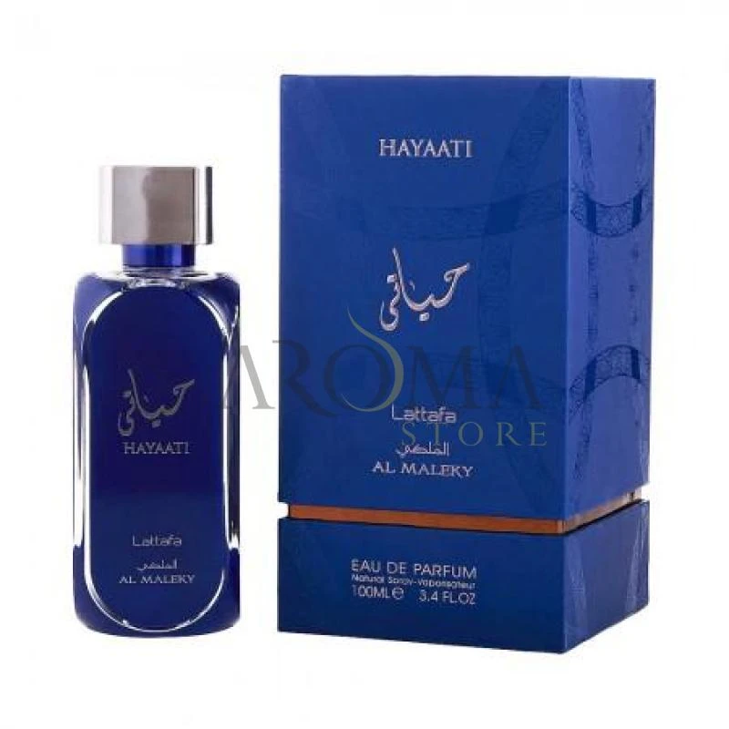 Perfume Lattafa Hayaati Al Maleky Eau de Parfum Unissex 100ML