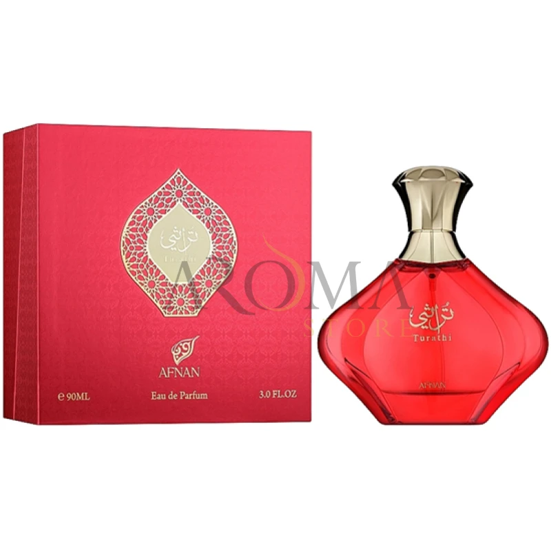 Perfume Afnan Turathi Red Eau de Parfum Feminino 90ML
