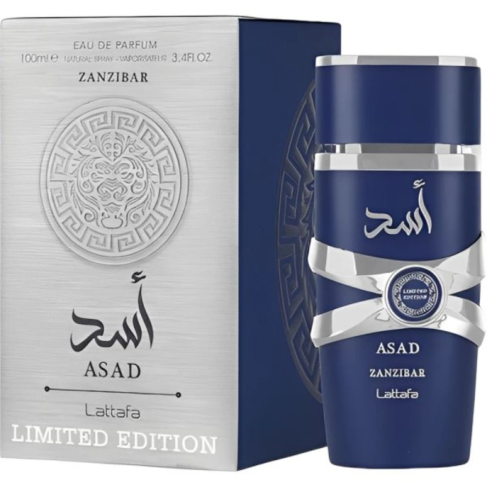 Perfume Lattafa Asad Zanzibar Limited Edition Eau de Parfum Masculino 100ML