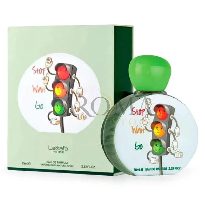 Perfume Lattafa Kids Stop Wait Go Eau de Parfum Unissex 75ML