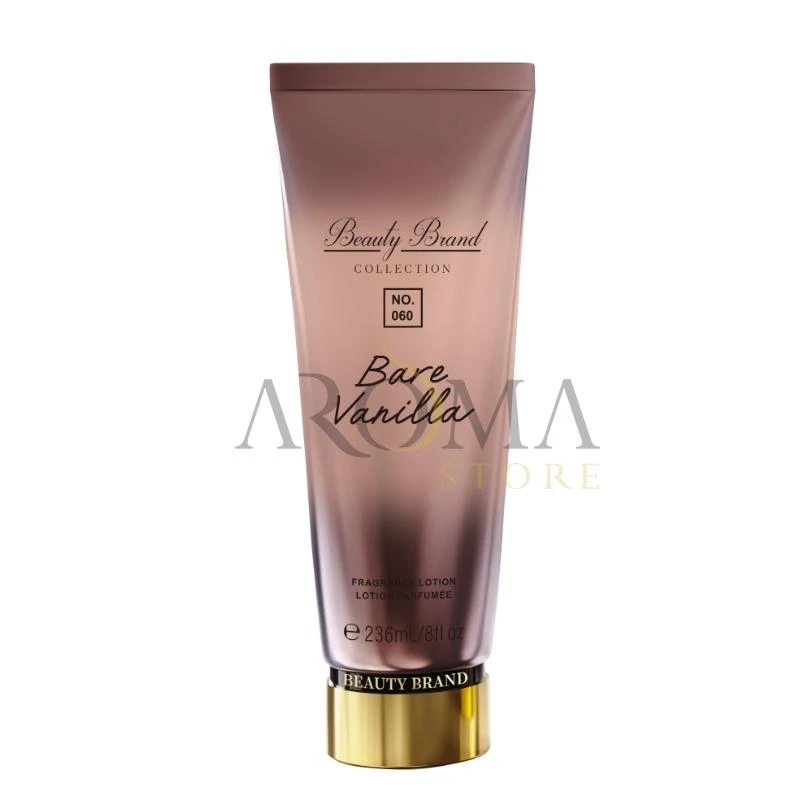 Loção Corporal Beauty Brand Collection Body Lotion Bare Vanilla N.º 060- 236ML