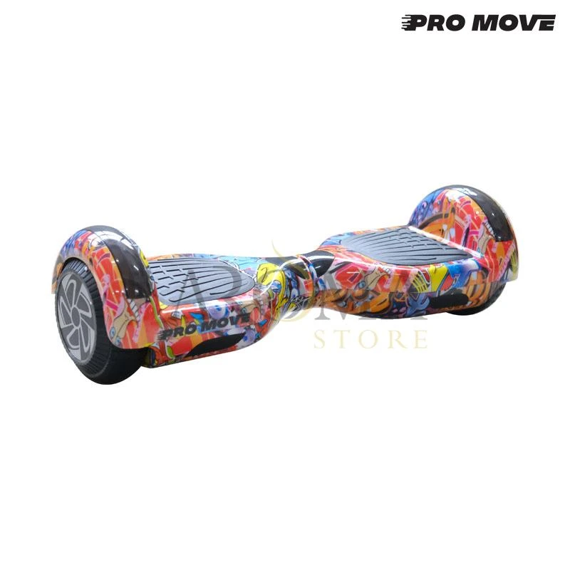 Scooter Pro-Move Roda de LED 6.5" Bluetooth - HipHop II