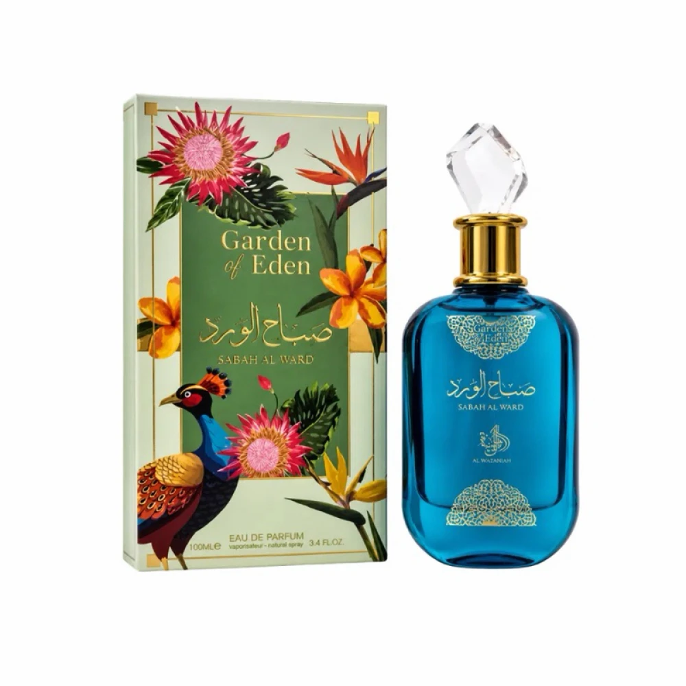 Perfume Al Wataniah Sabah Al Ward Garden Of Eden Eau de Parfum Feminino 100ML