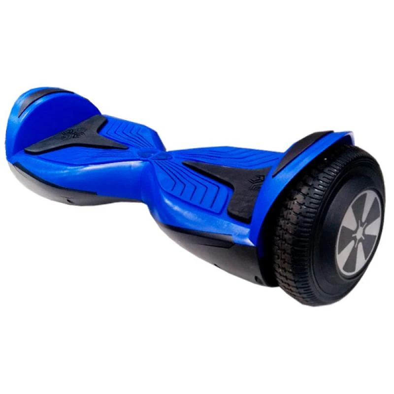 Scooter Eletrico Smart Balance Wheel 6.5" com LED Na Roda/ Bluetooth/ Bolsa- Azul