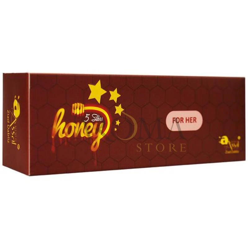 Mel Estimulante Feminino 5 Stars 6 Saches x 10GR