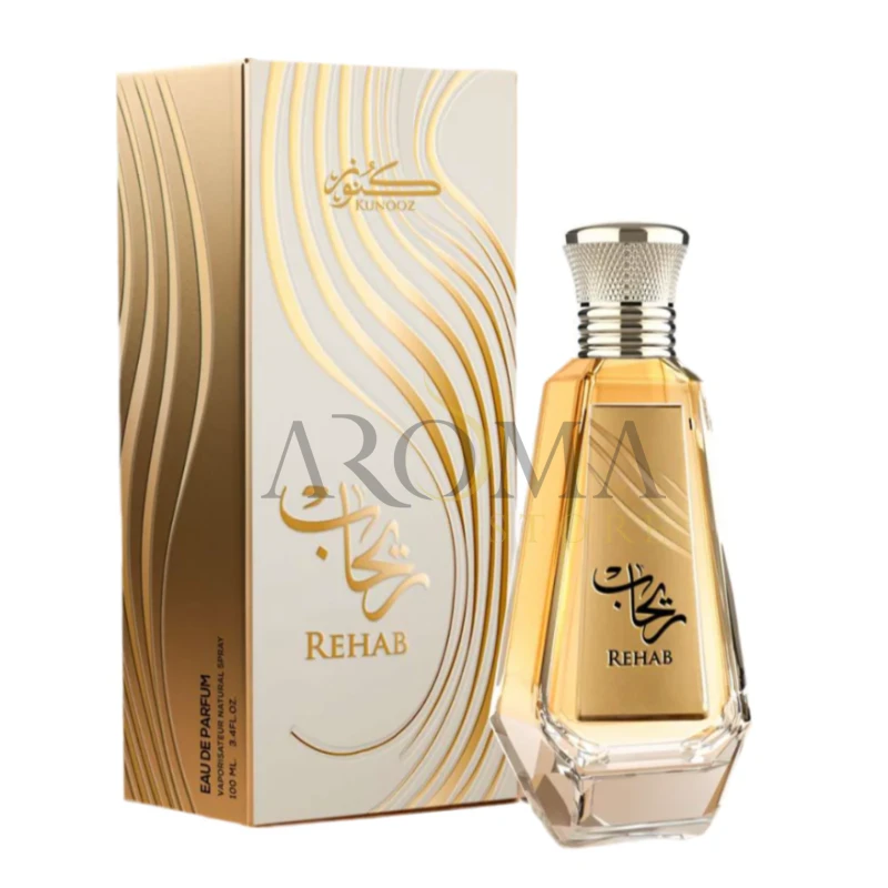 Perfume Kunooz Rehab Eau de Parfum Feminino 100ML