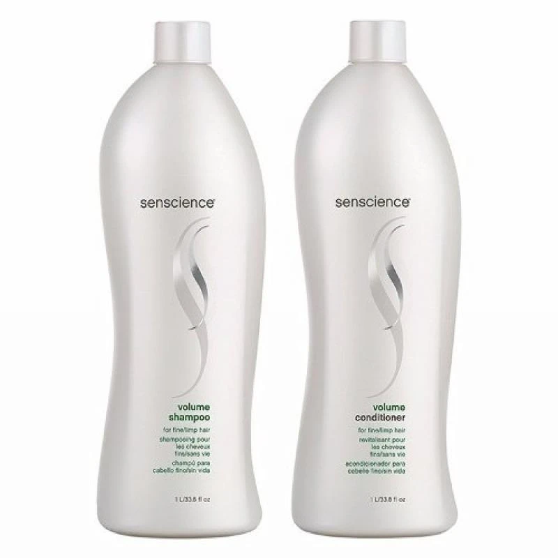 Kit Senscience Volume Duo Shampoo e Condicionador 1LT