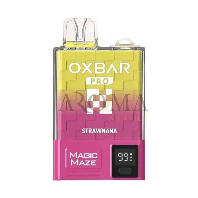 Vape Descartavel Oxbar Magic Maze Pro Strawnana - 10000 Puffs