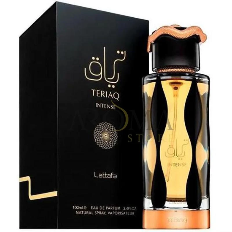 Perfume Lattafa Teriaq Intense Eau de Parfum Unissex 100ML