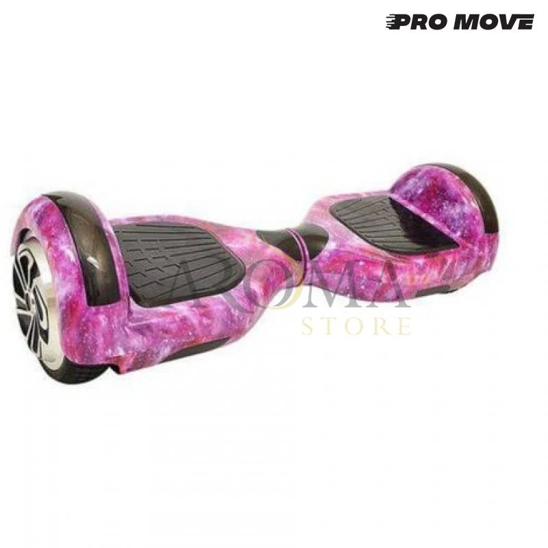 Scooter Pro-Move Roda de Aluminio 6.5" Bluetooth - Rosa Galaxia