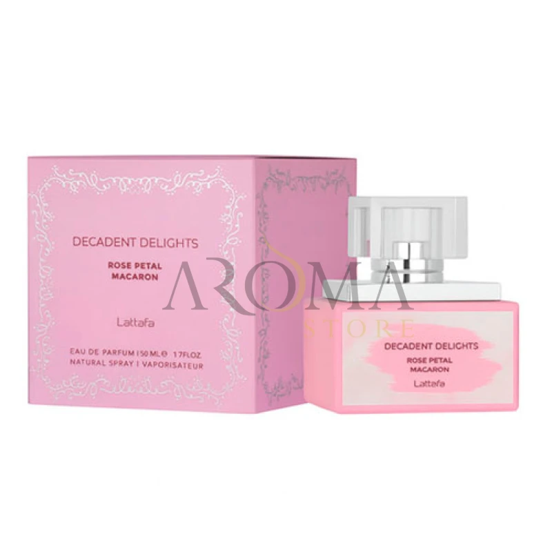 Perfume Lattafa Decadent Delights Rose Petal Edp 50ML Feminino