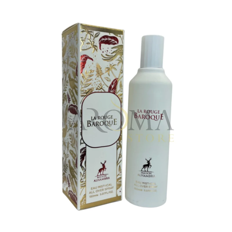 Perfume em Spray Maison Al Hambra Mystical Baroque Rouge 150ML