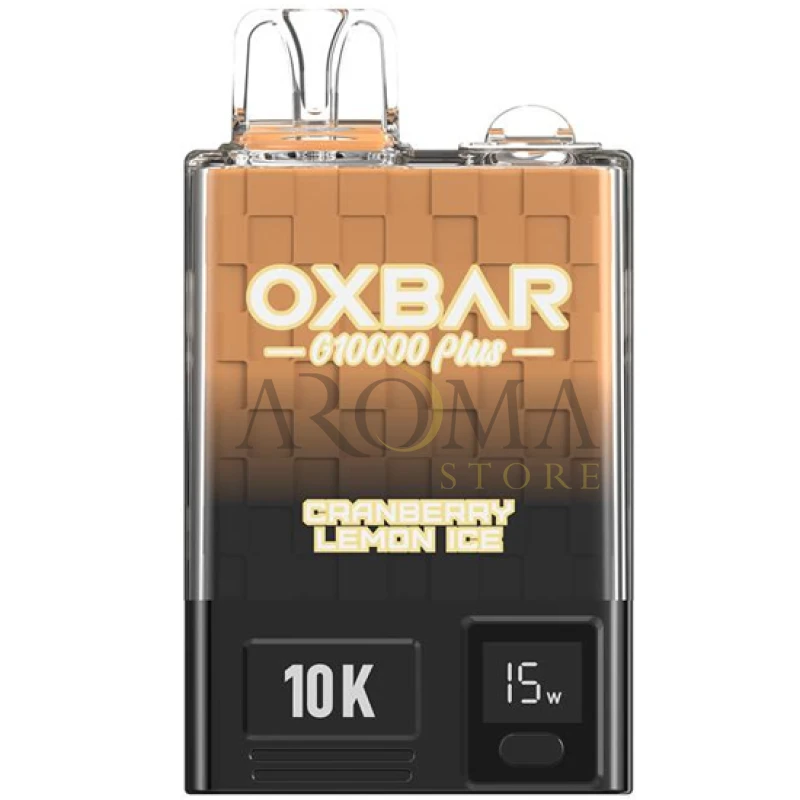 Vaper Descartável Oxbar G10000 Plus Cranberry Lemon Ice 10000 Puff