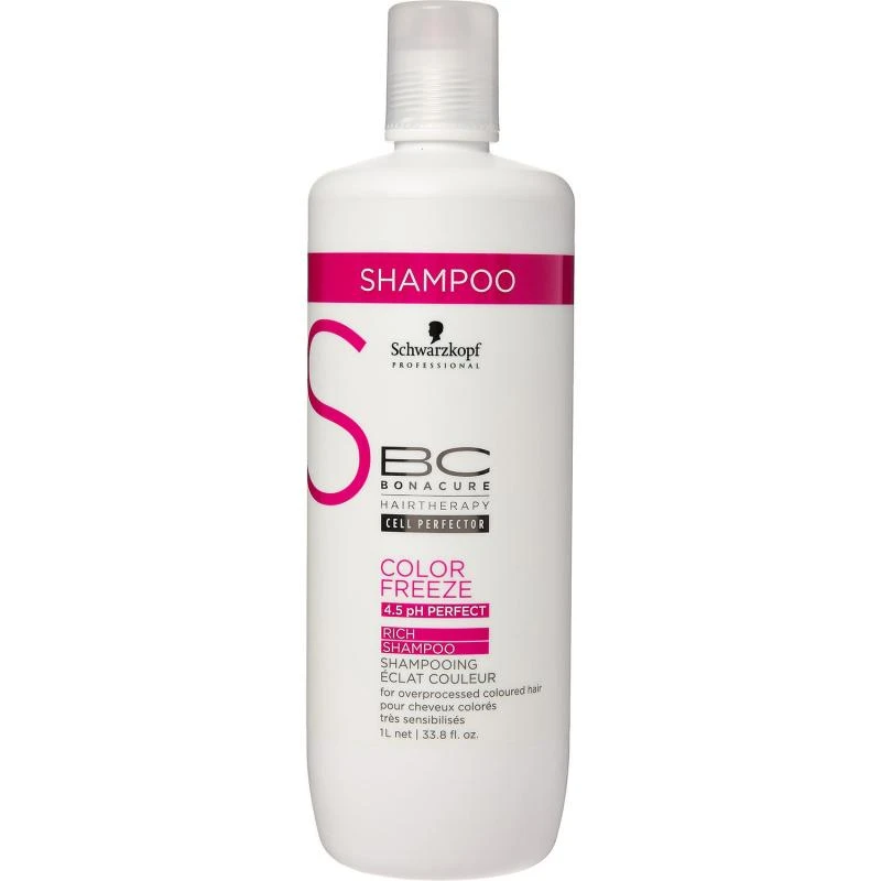 Shampoo Rich Schwarzkopf BC Color Freeze 4.5pH Perfect 1LT