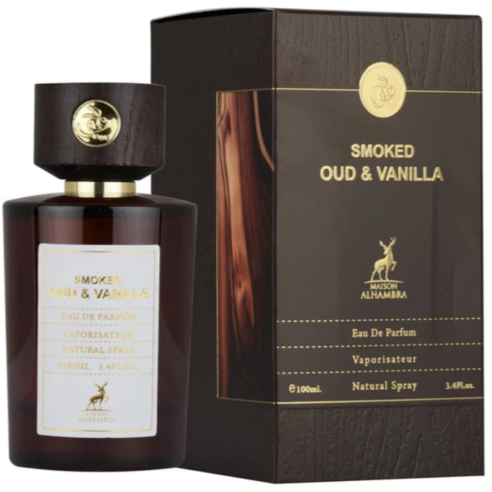 Perfume Maison Alhambra Smoked Oud & Vanilla Eau de Parfum Unissex 100ml