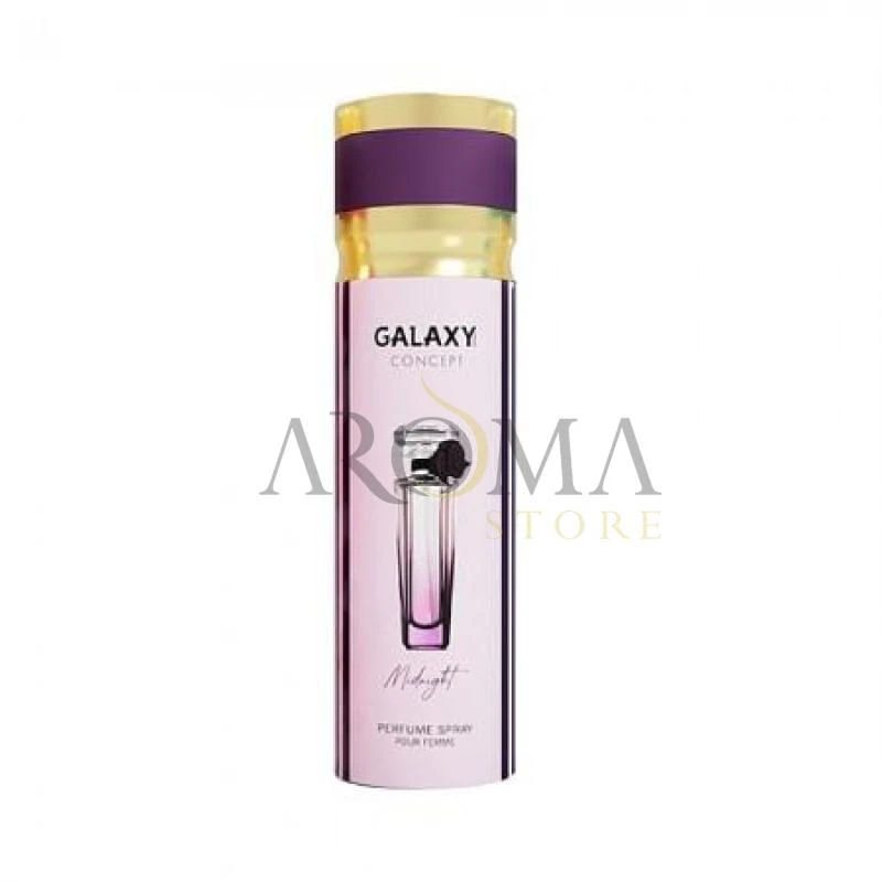 Spray Corporal Perfumado Galaxy Concept Midnight 200ml
