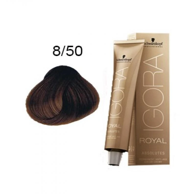 Tinta para Cabelo Shwarzkopf Igora Royal 8-50