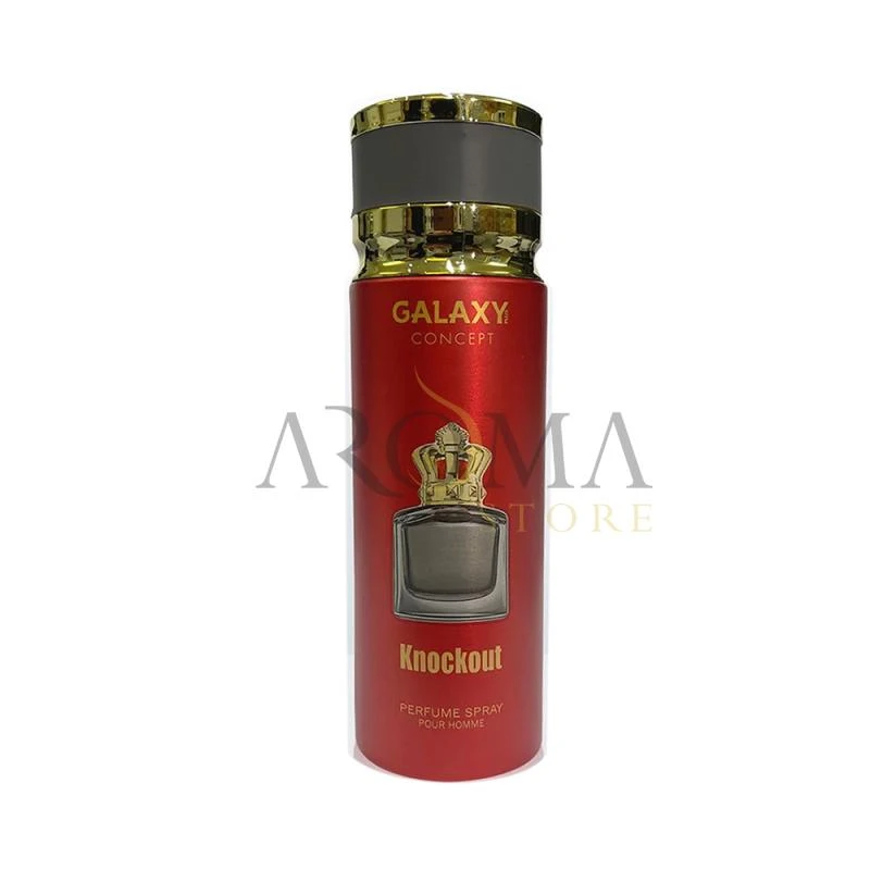 Spray Corporal Perfumado Galaxy Concept Knockout Masculino 200ml