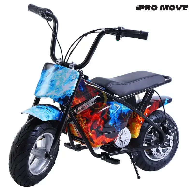 Mini Moto Eletrica Infantil Pro-Move PM-800 Gelo Fogo 02 Rodas