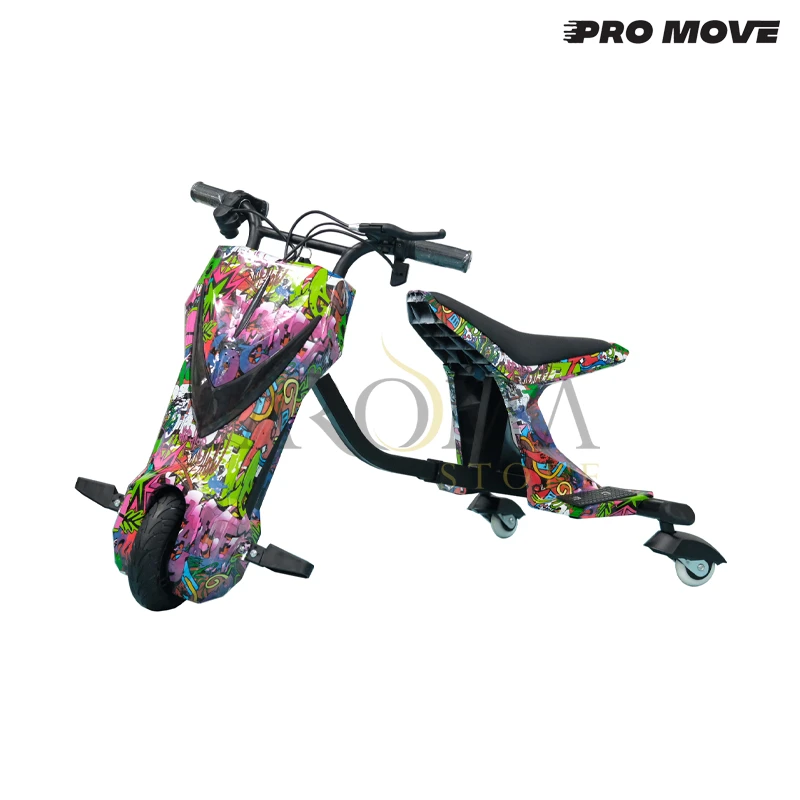 Triciclo Eletrico Pro-Move PM-207 Drifting Scooter - Roxo Colorido