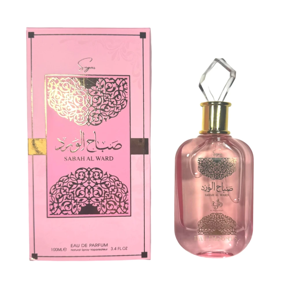 Perfume Al Wataniah Sabah Al Ward Sugar Eau de Parfum Feminino 100ML