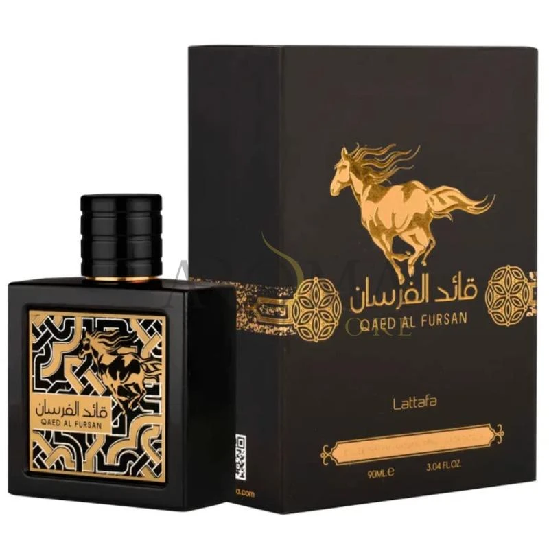 Perfume Lattafa Qaed Al Fursan Eau de Parfum Unissex 90ML
