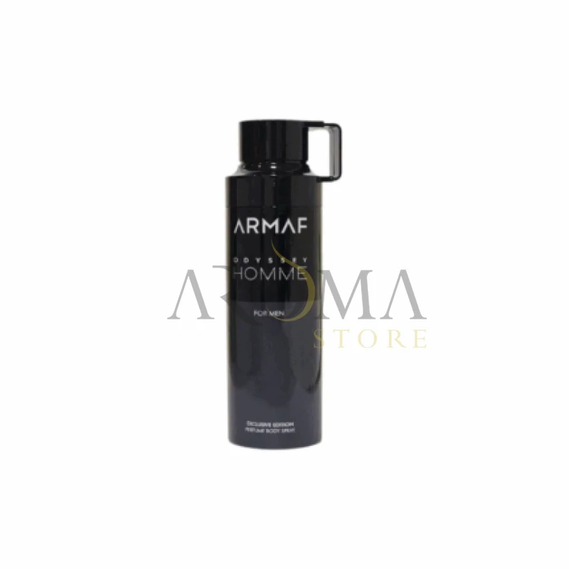 Spray Corporal Perfumado Armaf Odyssey Homme Black Masculino 200ML