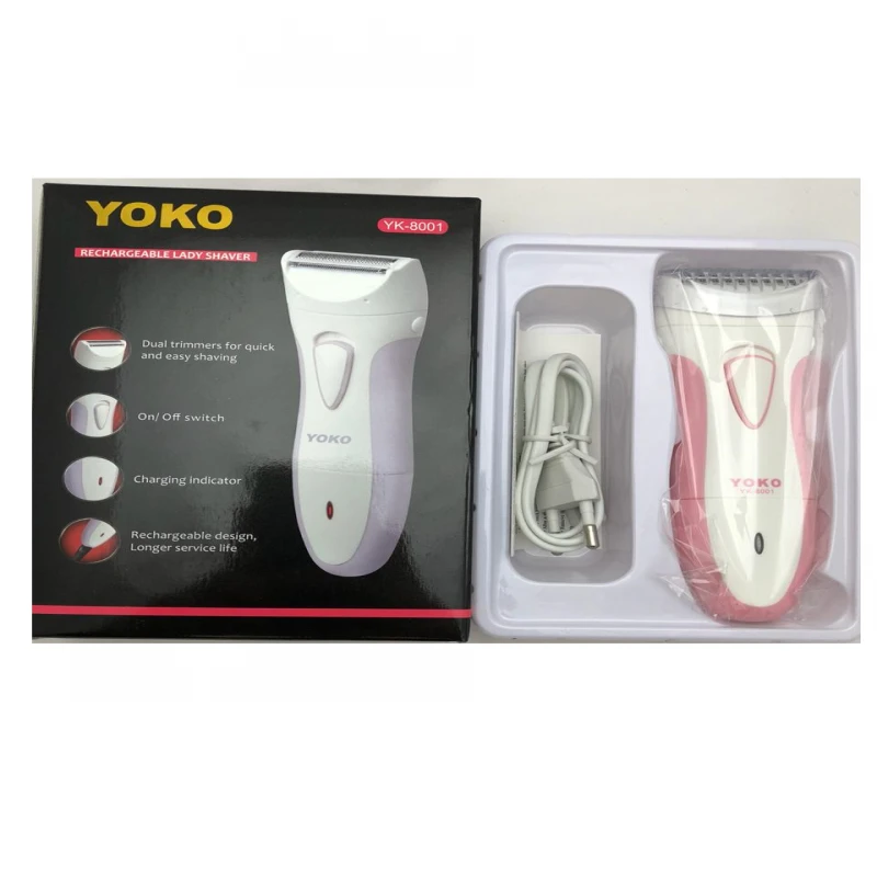 Maquina de Corta Cabelo Yoko Rechargeable Lady YK-8007 220/240V