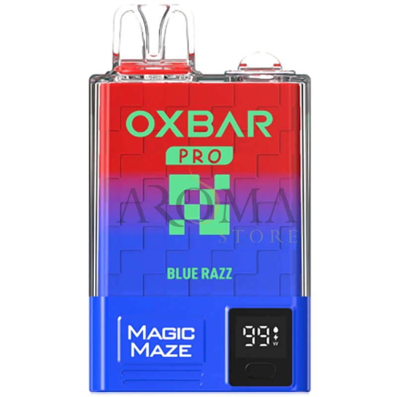 Vaper Descartável Oxbar Magic Maze Pro Blue Razz 10000 Puffs