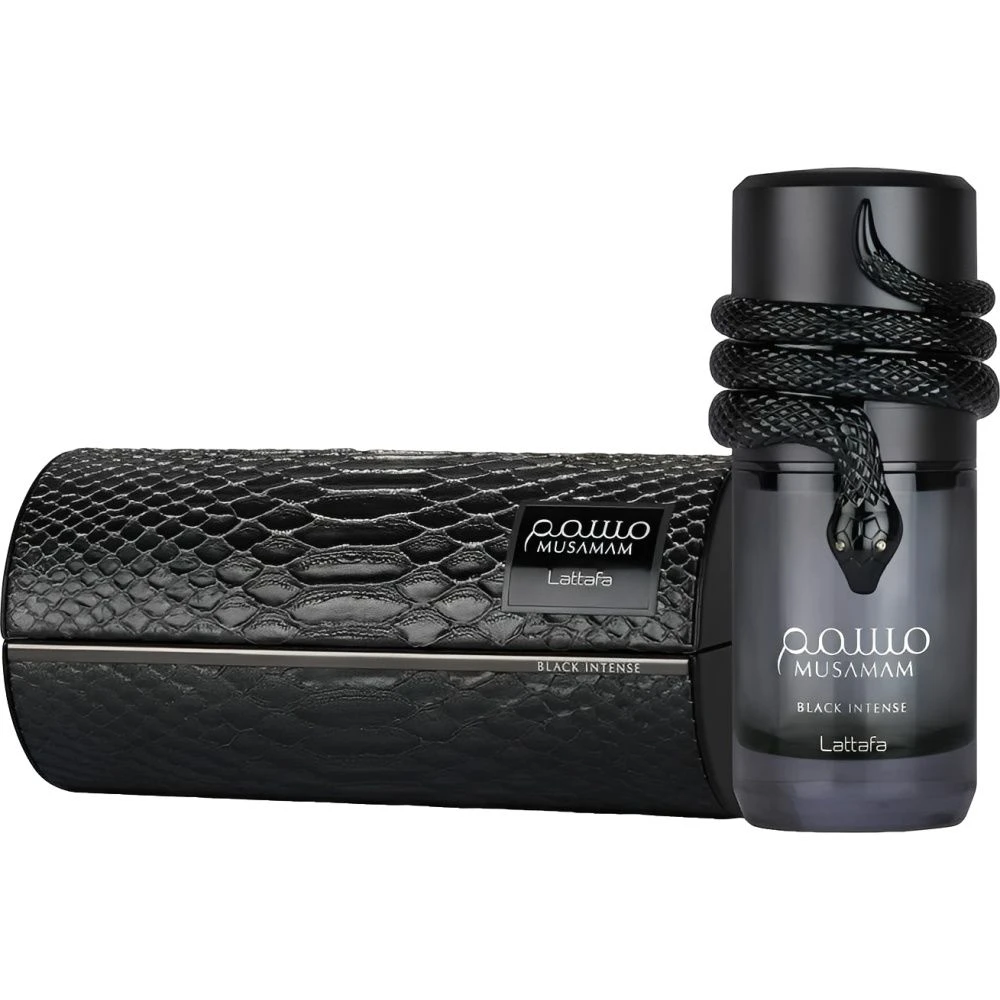 Perfume Lattafa Musamam Black Intense Eau de Parfum Unissex 100ML