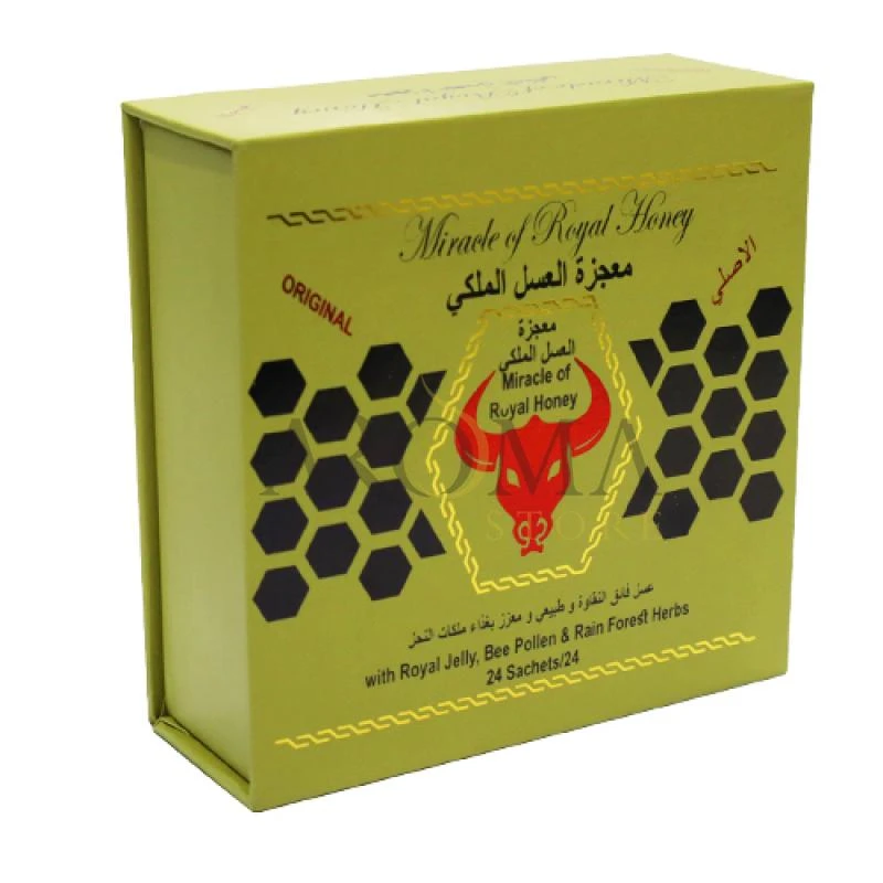 Mel Estimulante Miracle of Royal Honey 24 Saches x 10GR