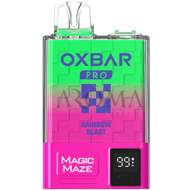 Vaper Descartável Oxbar Magic Maze Pro Rainbow Blast 10000 Puffs