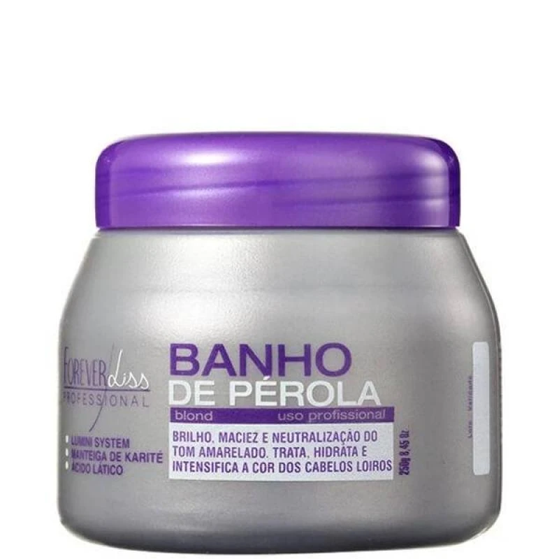 Mascara Forever Liss Banho de Perola 250GR