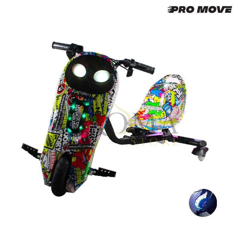 Triciclo Eletrico Pro-Move PM-333 Drifting Scooter - Carimbos