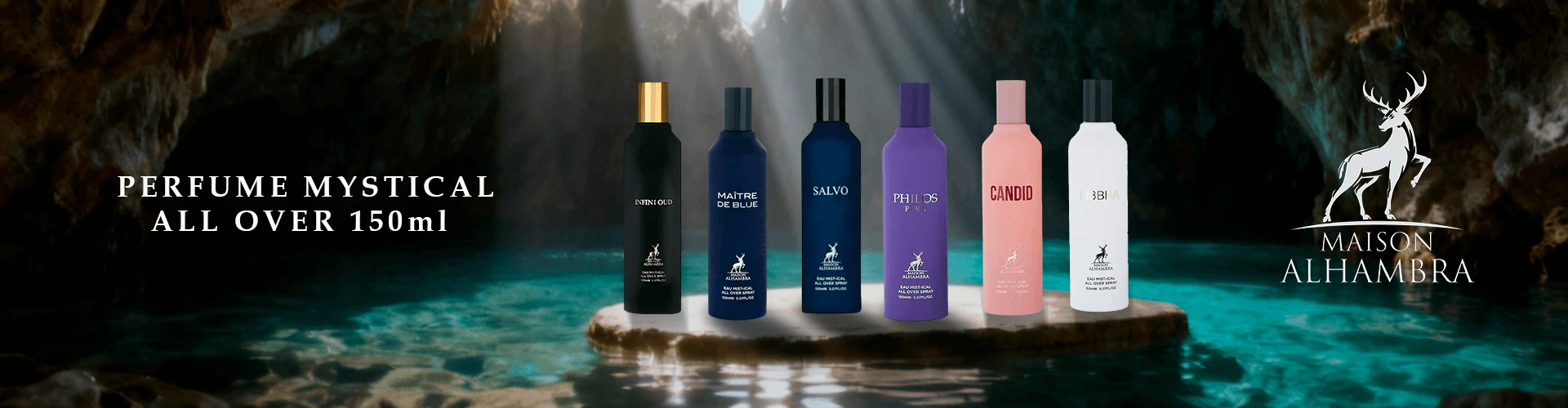 Perfume Mystical Maison Al Hambra 150ml